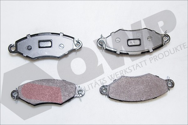 Set placute frana,frana disc PEUGEOT 206 Hatchback (2A/C) (1998 - 2016) QWP WBP126 piesa NOUA