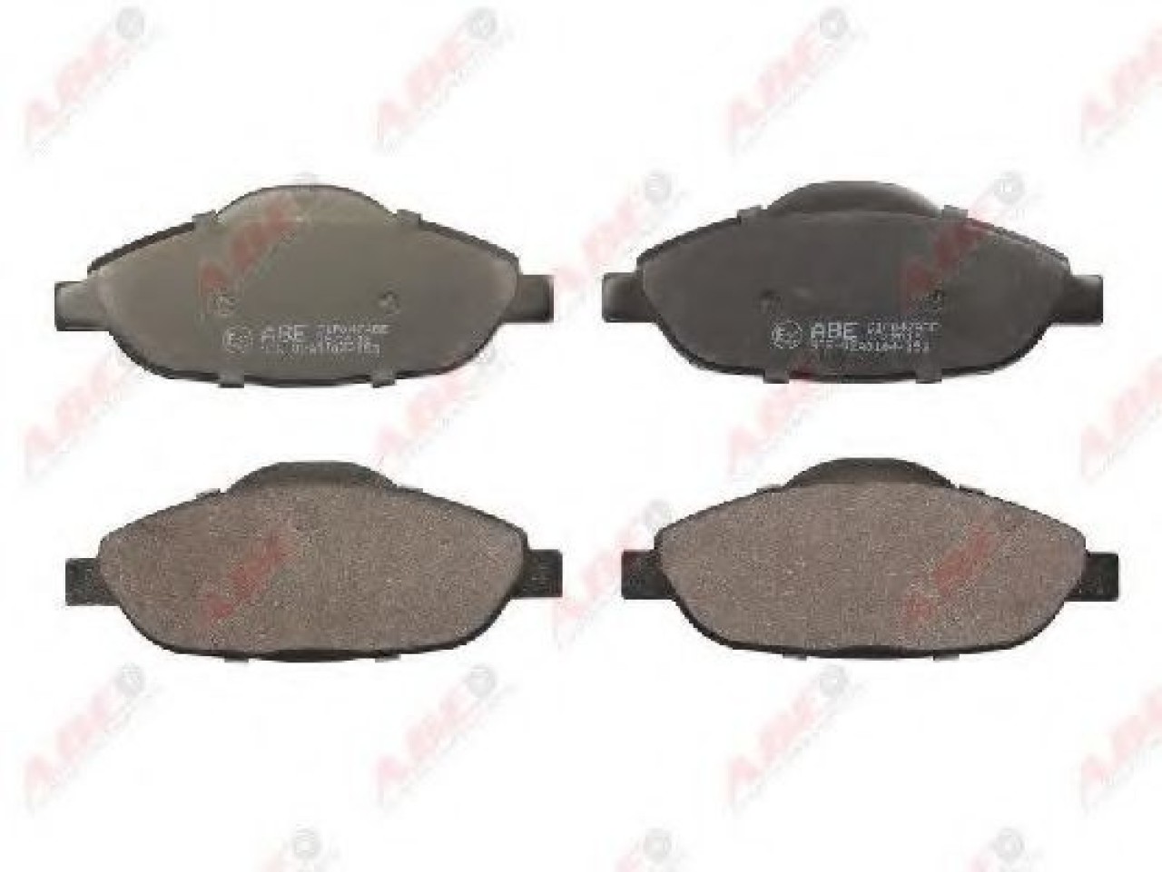 Set placute frana,frana disc PEUGEOT 3008 (2009 - 2016) ABE C1P047ABE piesa NOUA