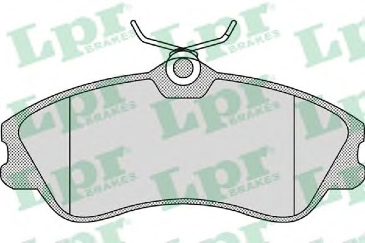 Set placute frana,frana disc PEUGEOT 306 (7B, N3, N5) (1993 - 2003) LPR 05P950 piesa NOUA
