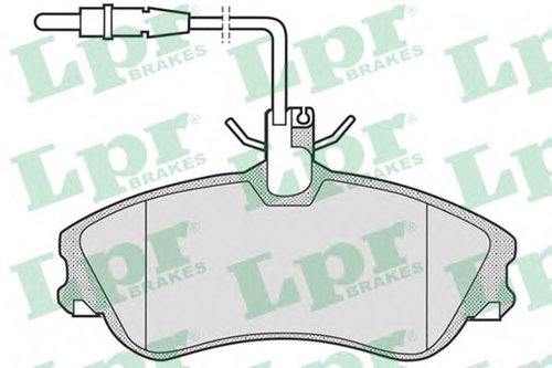 Set placute frana,frana disc PEUGEOT 306 Break (7E, N3, N5) (1994 - 2002) LPR 05P683 piesa NOUA