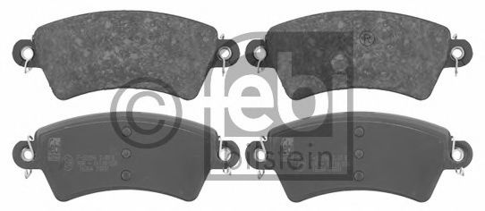 Set placute frana,frana disc PEUGEOT 306 Break (7E, N3, N5) (1994 - 2002) FEBI BILSTEIN 16364 piesa NOUA