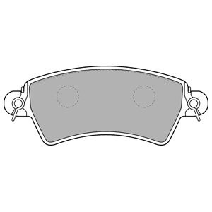 Set placute frana,frana disc PEUGEOT 306 Hatchback (7A, 7C, N3, N5) (1993 - 2003) KRIEGER 0950006474 piesa NOUA