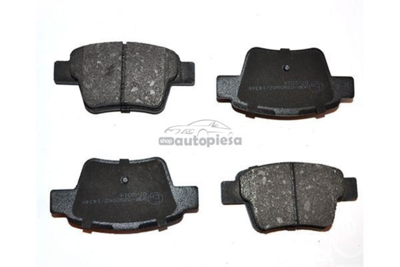 Set placute frana,frana disc PEUGEOT 307 SW (3H) (2002 - 2016) KRIEGER 0950006215 piesa NOUA