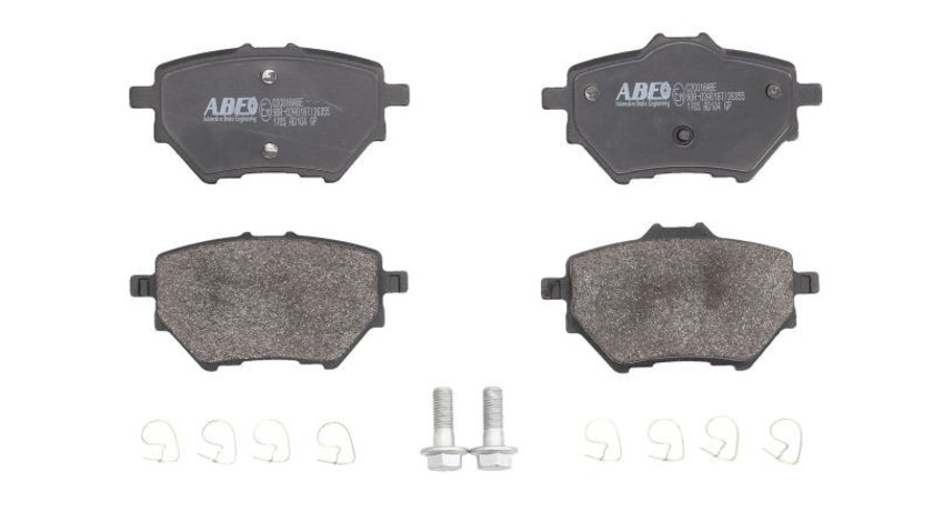 Set placute frana,frana disc PEUGEOT 308 II (2013 - 2016) ABE C2C016ABE piesa NOUA