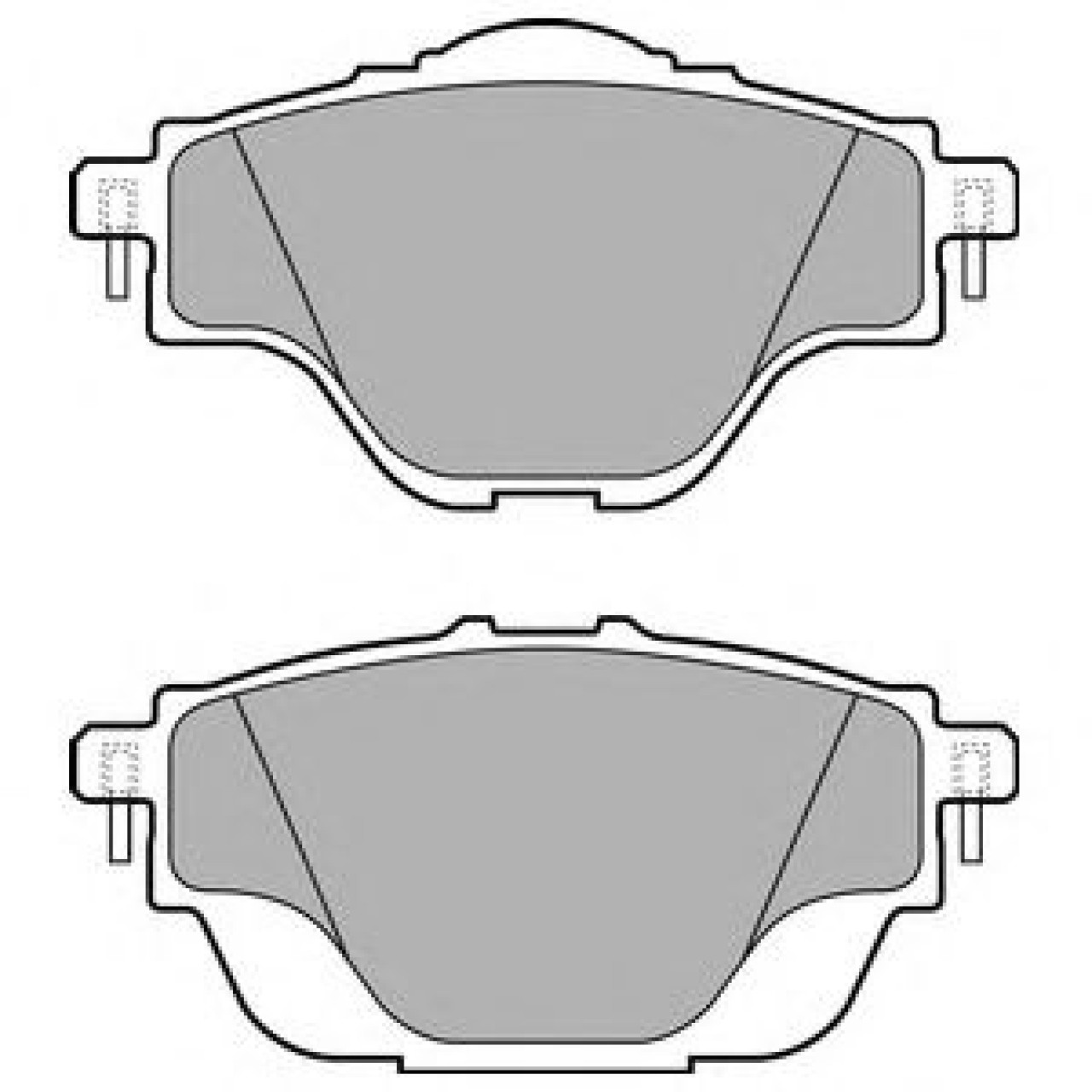 Set placute frana,frana disc PEUGEOT 308 II SW (2014 - 2016) DELPHI LP2509 piesa NOUA
