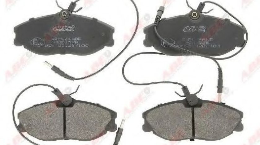 Set placute frana,frana disc PEUGEOT 406 (8B) (1995 - 2005) ABE C1P024ABE piesa NOUA