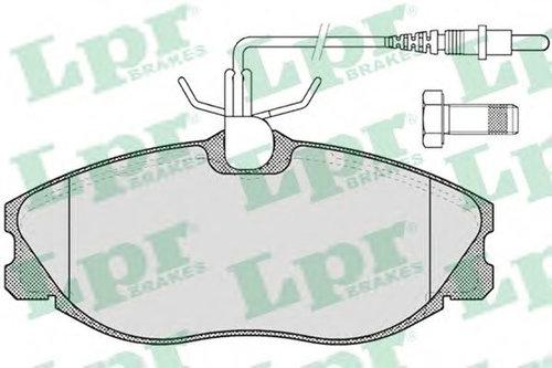 Set placute frana,frana disc PEUGEOT 406 (8B) (1995 - 2005) LPR 05P620 piesa NOUA