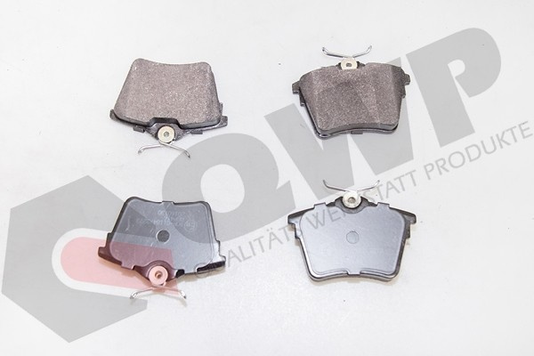 Set placute frana,frana disc PEUGEOT 407 SW (6E) (2004 - 2016) QWP WBP416 piesa NOUA