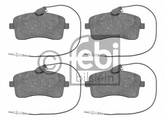 Set placute frana,frana disc PEUGEOT 407 SW (6E) (2004 - 2016) FEBI BILSTEIN 16547 piesa NOUA