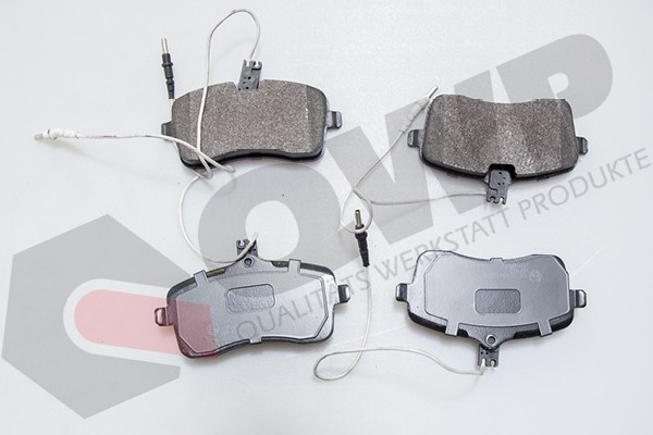 Set placute frana,frana disc PEUGEOT 407 SW (6E) (2004 - 2016) QWP WBP415 piesa NOUA