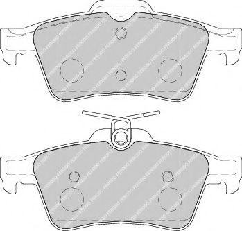 Set placute frana,frana disc PEUGEOT 508 (2010 - 2016) FERODO FDB1766 piesa NOUA