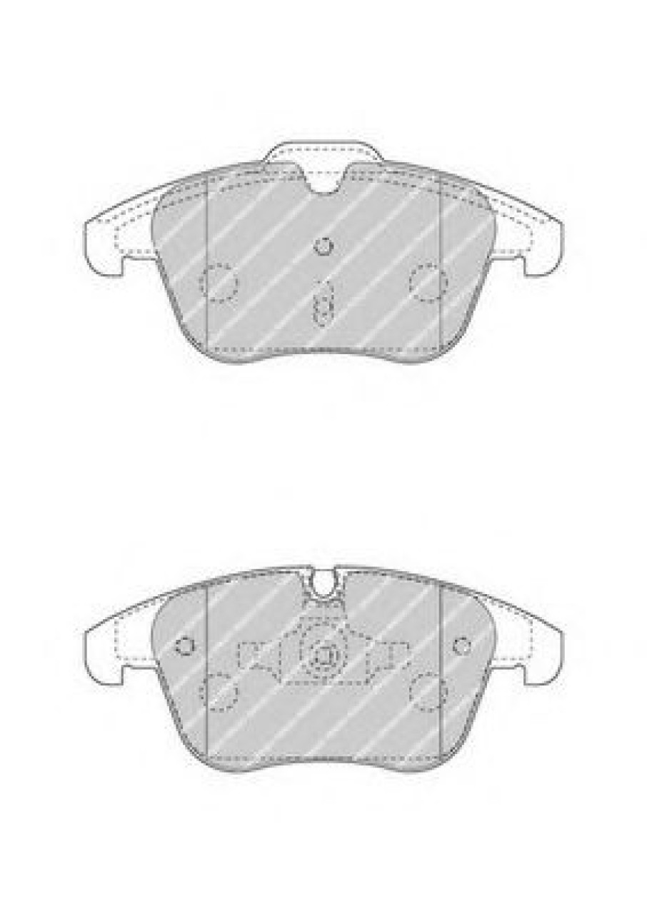 Set placute frana,frana disc PEUGEOT 508 SW (2010 - 2016) FERODO FDB4498 piesa NOUA