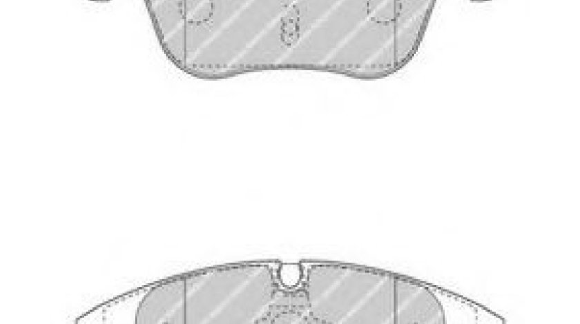 Set placute frana,frana disc PEUGEOT 508 SW (2010 - 2016) FERODO FDB4498 produs NOU