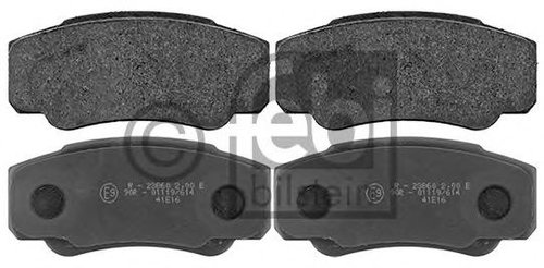 Set placute frana,frana disc PEUGEOT BOXER bus (230P) (1994 - 2002) FEBI BILSTEIN 116047 piesa NOUA