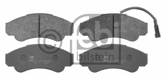 Set placute frana,frana disc PEUGEOT BOXER bus (244, Z) (2001 - 2016) FEBI BILSTEIN 16663 piesa NOUA