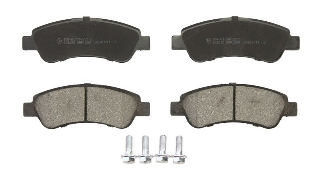 Set placute frana,frana disc PEUGEOT BOXER bus (2006 - 2016) KROTTENDORF KRO1682 piesa NOUA