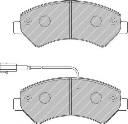 Set placute frana,frana disc PEUGEOT BOXER bus (2006 - 2016) FERODO FVR1925 piesa NOUA