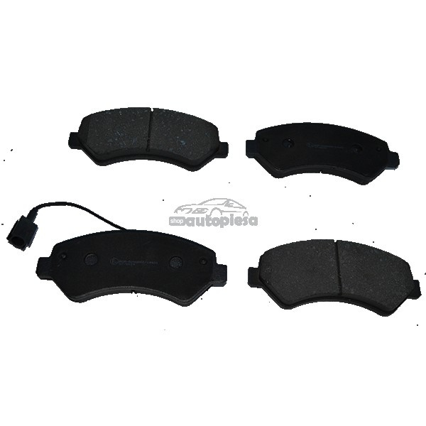 Set placute frana,frana disc PEUGEOT BOXER bus (2006 - 2016) PREMIERE FPF.170 piesa NOUA