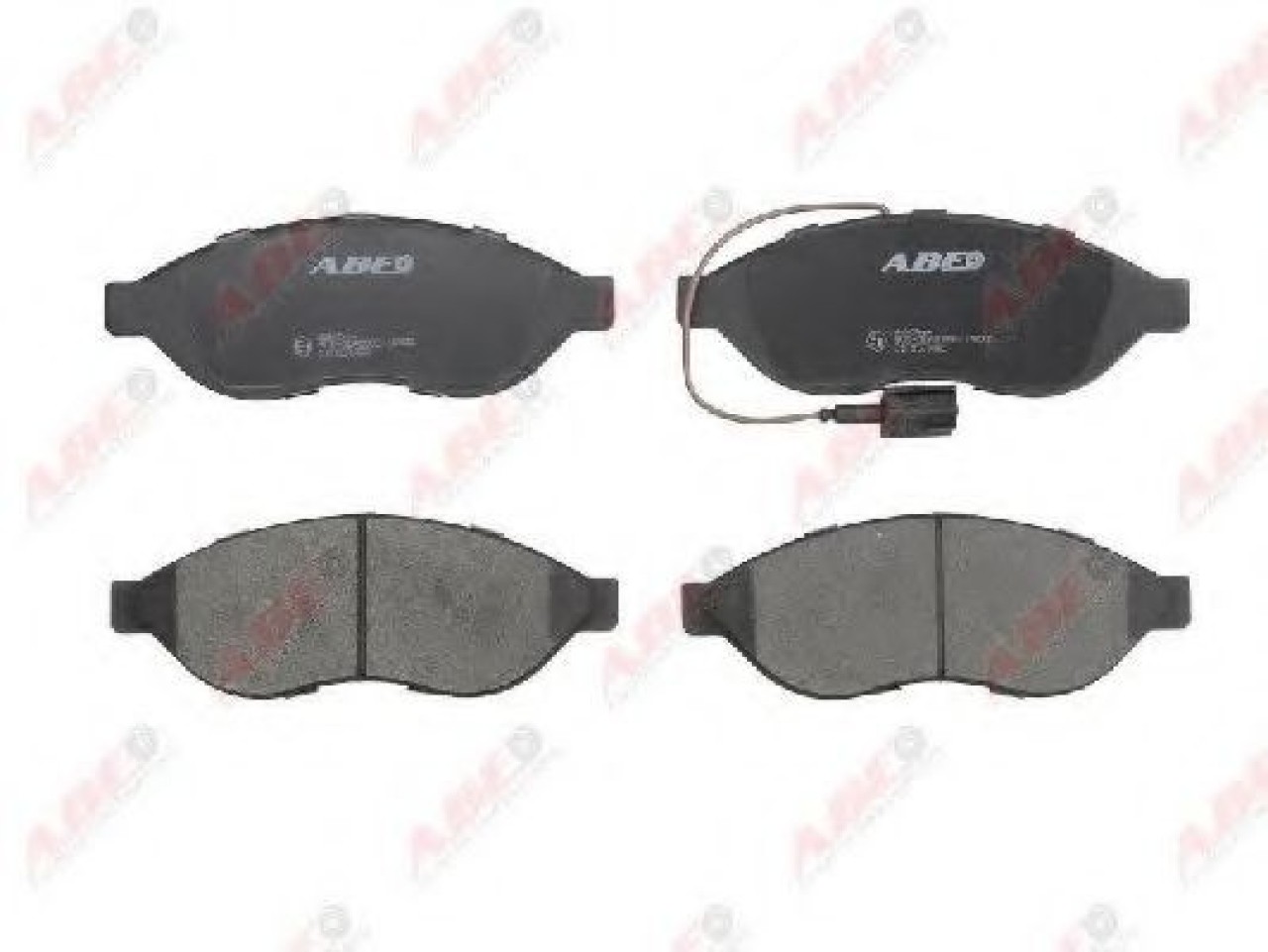 Set placute frana,frana disc PEUGEOT BOXER bus (2006 - 2016) ABE C1F057ABE piesa NOUA