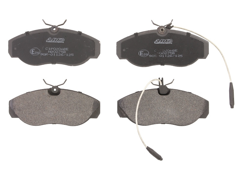 Set placute frana,frana disc PEUGEOT BOXER platou / sasiu (ZCT) (1994 - 2002) ABE C1P020ABE piesa NOUA