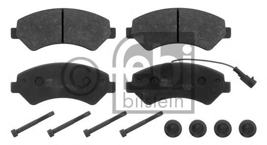 Set placute frana,frana disc PEUGEOT BOXER caroserie (2006 - 2016) FEBI BILSTEIN 16840 piesa NOUA
