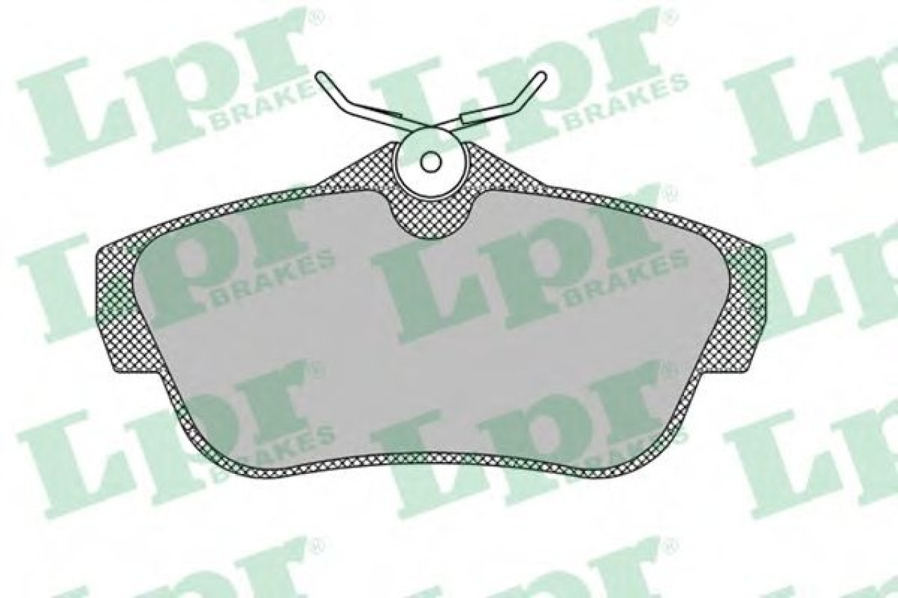 Set placute frana,frana disc PEUGEOT EXPERT Tepee (VF3V) (2007 - 2016) LPR 05P1460 piesa NOUA