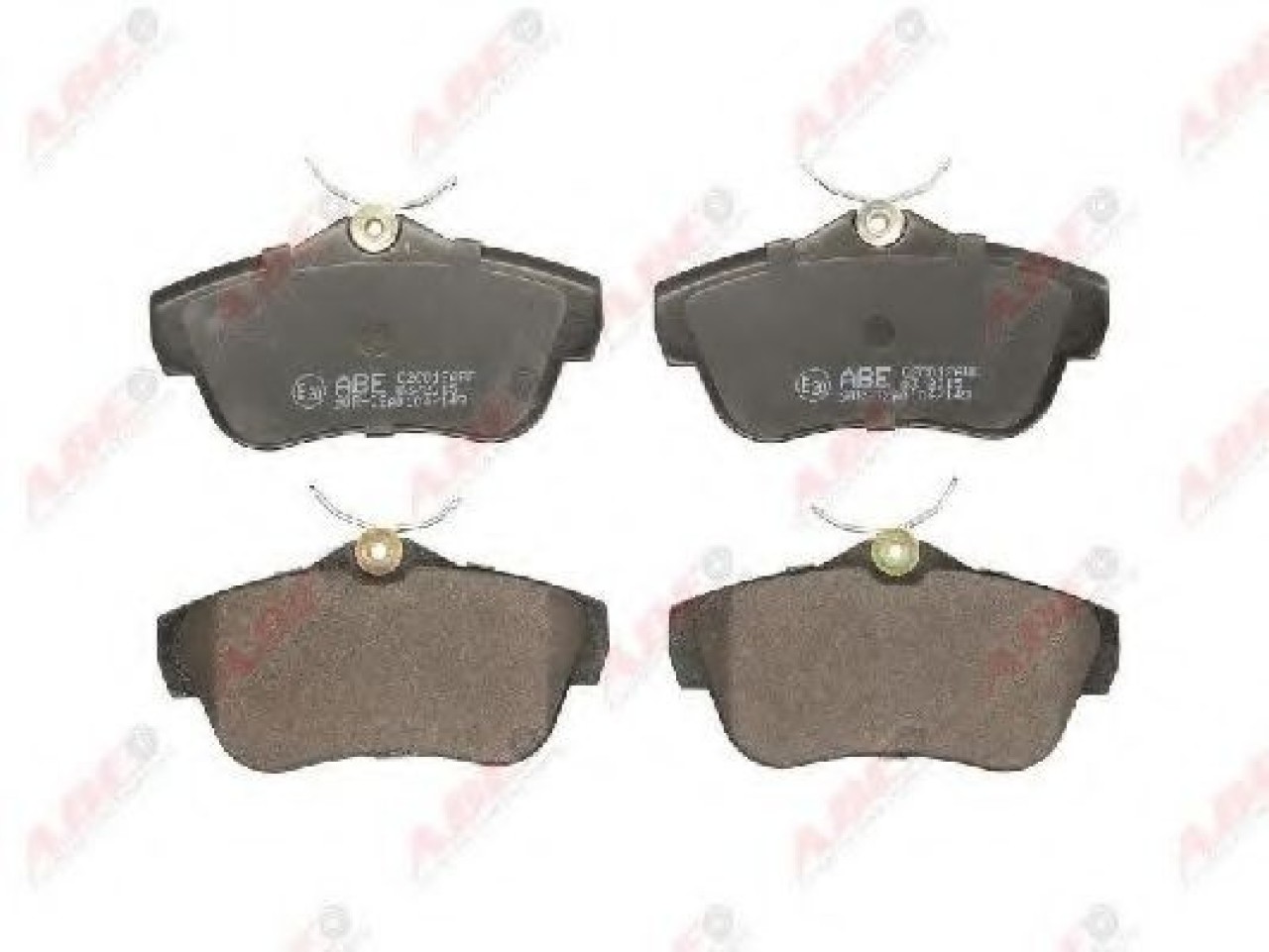 Set placute frana,frana disc PEUGEOT EXPERT platou / sasiu (2007 - 2016) ABE C2C012ABE piesa NOUA