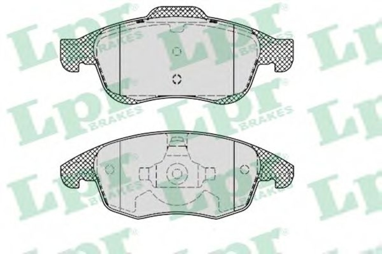 Set placute frana,frana disc PEUGEOT PARTNER (2008 - 2016) LPR 05P1351 piesa NOUA
