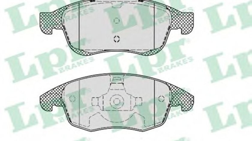 Set placute frana,frana disc PEUGEOT PARTNER (2008 - 2016) LPR 05P1351 piesa NOUA