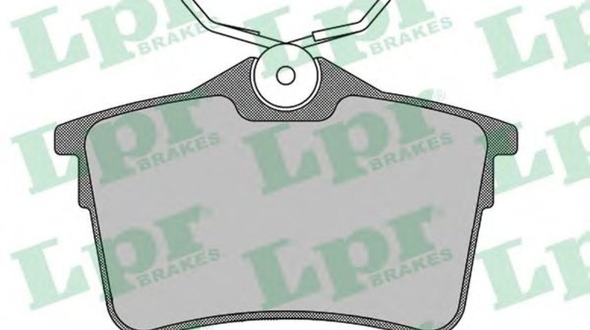 Set placute frana,frana disc PEUGEOT PARTNER (2008 - 2016) LPR 05P1500 piesa NOUA