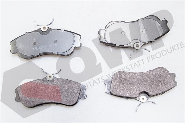Set placute frana,frana disc PEUGEOT PARTNER combispace (5F) (1996 - 2012) QWP WBP131 piesa NOUA