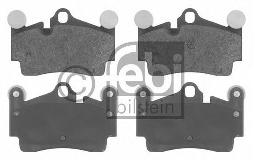 Set placute frana,frana disc PORSCHE CAYENNE (9PA, 955) (2002 - 2010) FEBI BILSTEIN 16619 piesa NOUA
