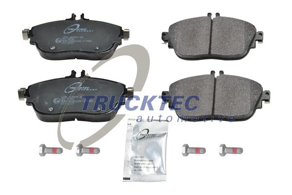 Set placute frana,frana disc punte fata (0235432 TRUCKTEC) MERCEDES-BENZ