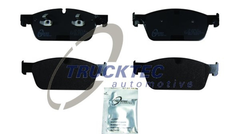 Set placute frana,frana disc punte fata (0235486 TRUCKTEC) MERCEDES-BENZ