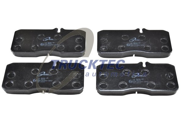 Set placute frana,frana disc punte fata (0535032 TRUCKTEC) MAN