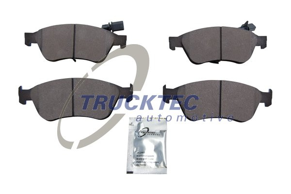 Set placute frana,frana disc punte fata (0735241 TRUCKTEC) AUDI,VW