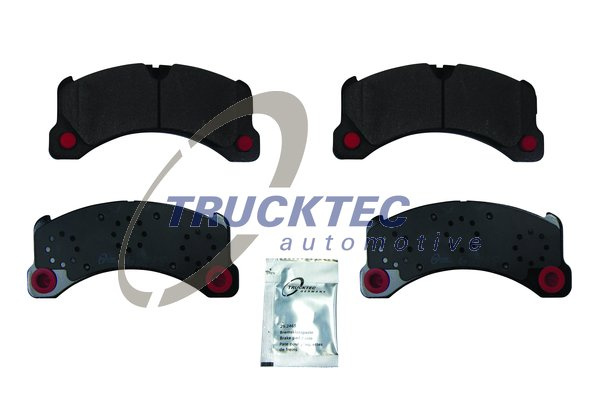 Set placute frana,frana disc punte fata (0735282 TRUCKTEC) AUDI,PORSCHE,VW