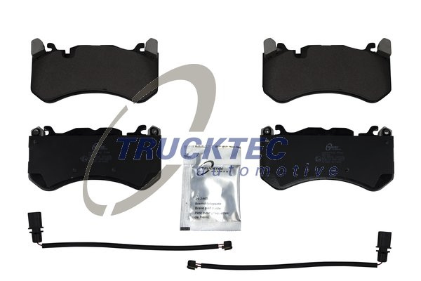 Set placute frana,frana disc punte fata (0735288 TRUCKTEC) AUDI