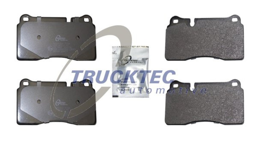 Set placute frana,frana disc punte fata (0735311 TRUCKTEC) AUDI,SEAT,VW