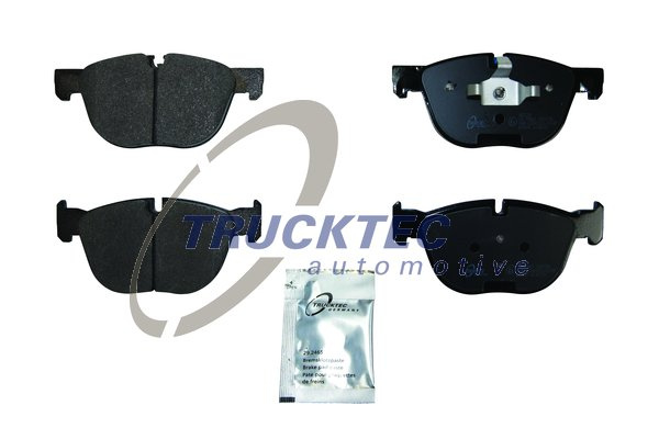 Set placute frana,frana disc punte fata (0834160 TRUCKTEC) BMW