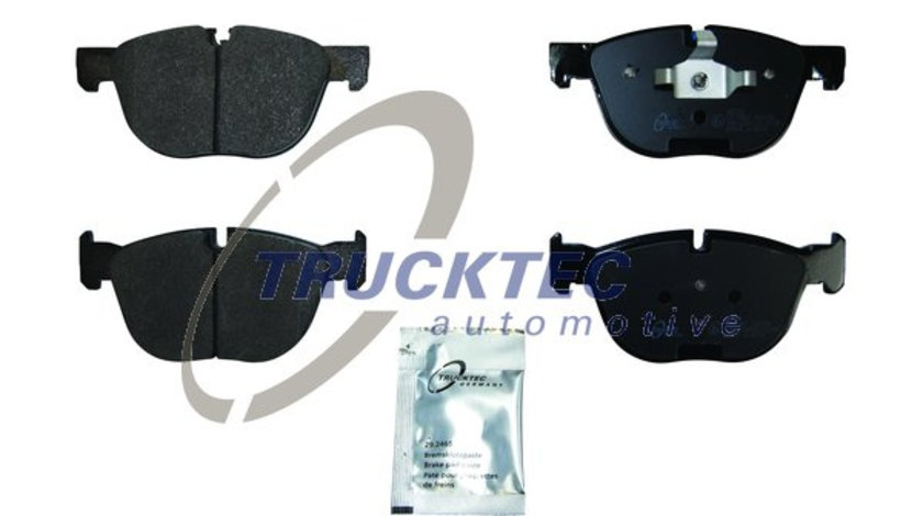 Set placute frana,frana disc punte fata (0834160 TRUCKTEC) BMW