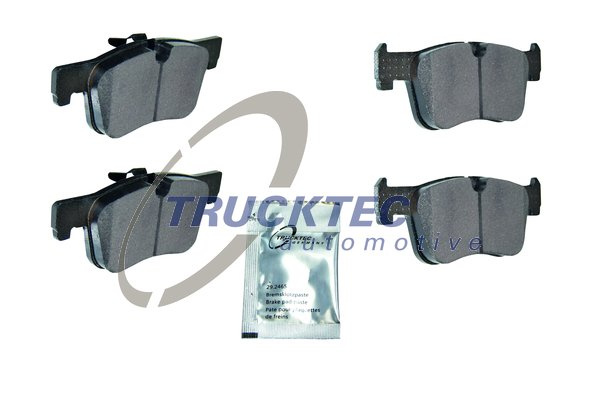 Set placute frana,frana disc punte fata (0834179 TRUCKTEC) BMW
