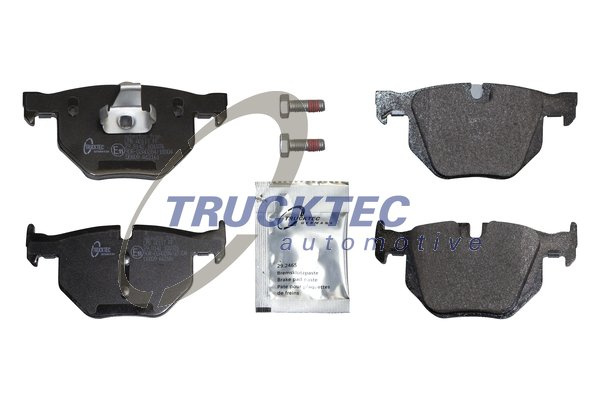 Set placute frana,frana disc punte fata (0834193 TRUCKTEC) BMW