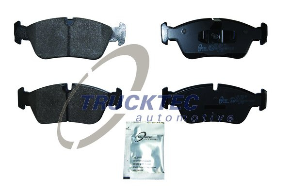 Set placute frana,frana disc punte fata (0835047 TRUCKTEC) BMW