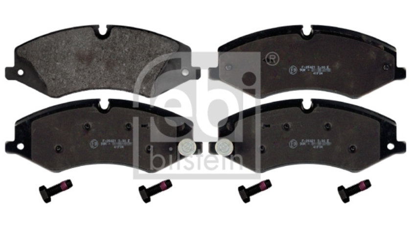 Set placute frana,frana disc punte fata (116124 FEBI BILSTEIN) LAND ROVER