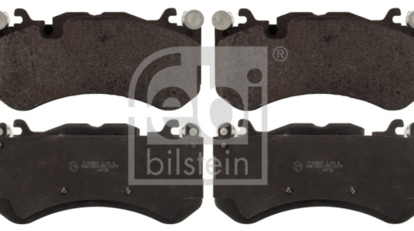 Set placute frana,frana disc punte fata (116141 FEBI BILSTEIN) MERCEDES-BENZ