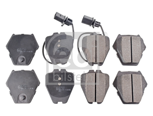 Set placute frana,frana disc punte fata (116218 FEBI BILSTEIN) AUDI,VW