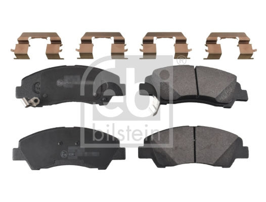 Set placute frana,frana disc punte fata (116276 FEBI BILSTEIN) HYUNDAI