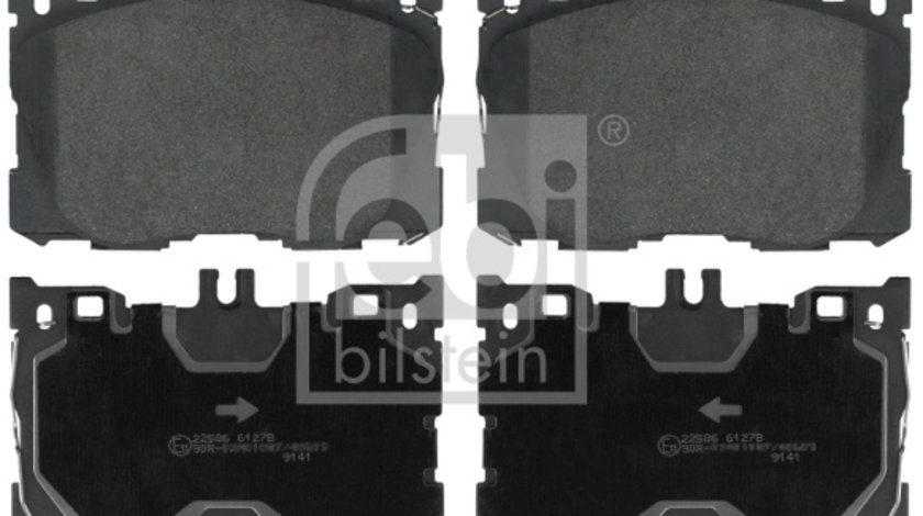 Set placute frana,frana disc punte fata (116428 FEBI BILSTEIN) MERCEDES-BENZ