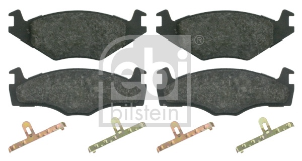 Set placute frana,frana disc punte fata (16012 FEBI BILSTEIN) SEAT,VW